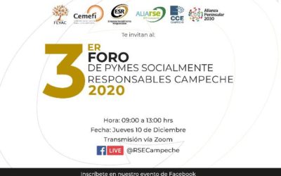 3er Foro de Pymes Socialmente Responsable Campeche 2020