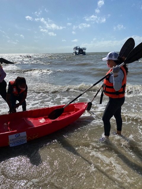 JORNADA DE LIMPIEZA EN KAYAK. VUELTA HUARIXE