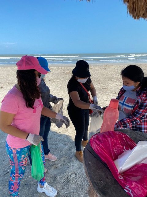 Acciones de Voluntariado Para la Limpieza de Playa Norte 