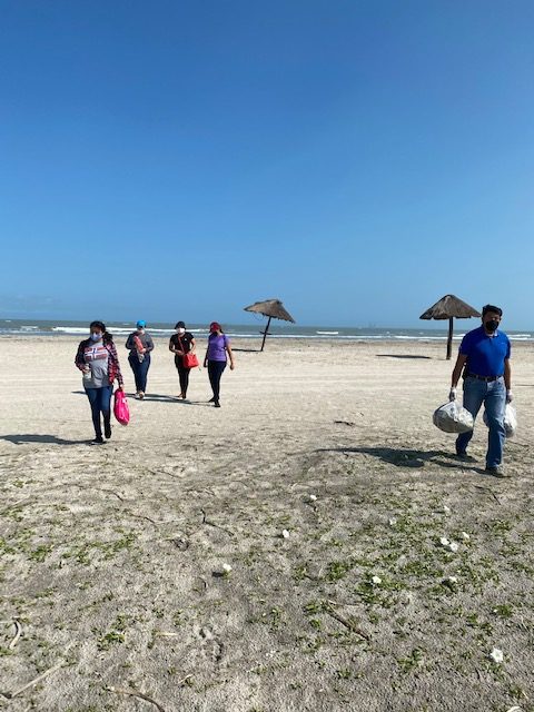 Acciones de Voluntariado Para la Limpieza de Playa Norte 