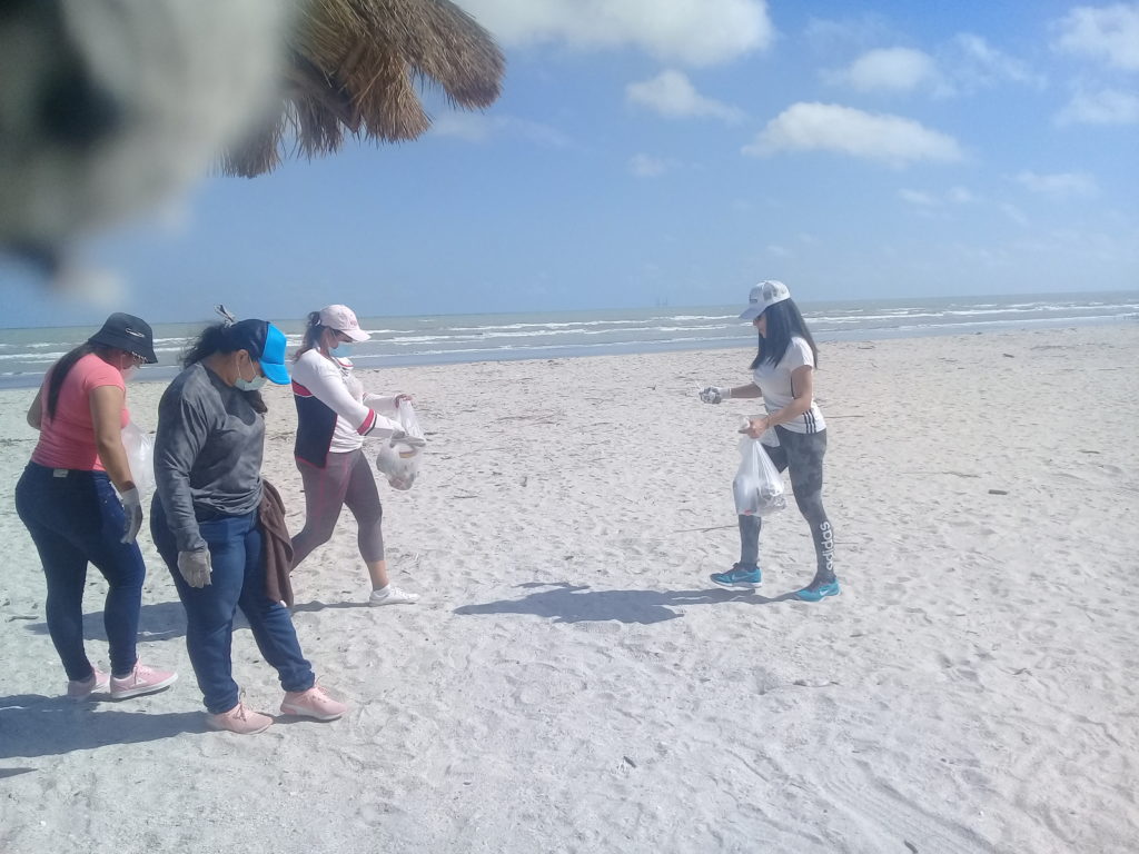 Acciones de Voluntariado para la Limpieza de Playa Norte