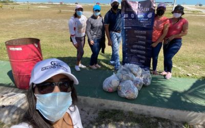 Acciones de Voluntariado para la Limpieza de Playa Norte