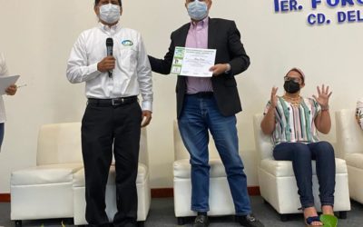 PARTICIPACIÓN EN EL “1ER FORO CUOTA LABORAL EN CAMPECHE” CON RELACIÓN AL DÍA INTERNACIONAL DEL BASTÓN BLANCO.