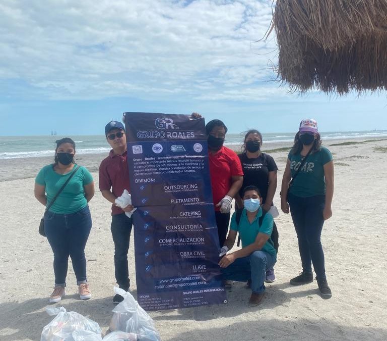 Acciones de Voluntariado para la Limpieza de Playa Norte