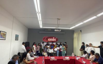 Participación en el Taller de Lectura en Voz Alta y Escritura Creativa, Comité de Damas de la CMIC- Ciudad del Carmen